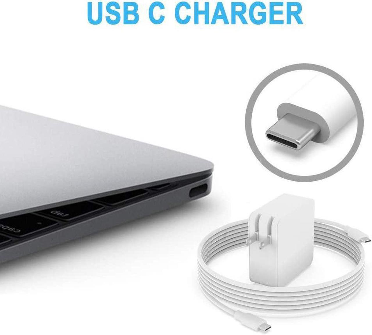 Alt view image 5 of 7 - 65W Type C AC Charger Fit for Huawei MateBook X Pro 2019/2020, MateBook D 14/D 14 AMD, MateBook D 15/D 15 AMD, MateBook 14/14 2020/14 2020 AMD, Honor MagicBook 14/15 Laptop Power Supply Adapter Cord