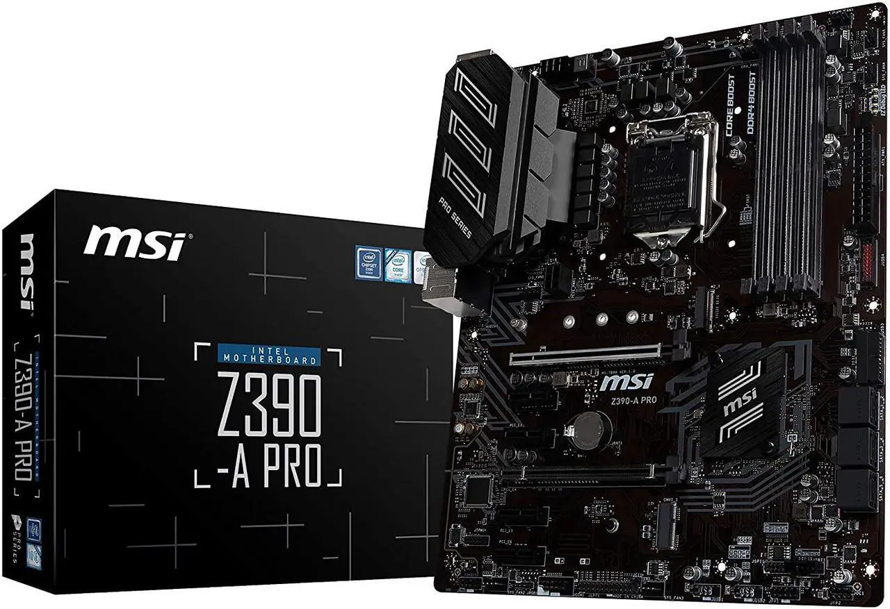 Alt view image 16 of 19 - [OB-NA] MSI Z390-A PRO LGA 1151 (300 Series) Intel Z390 SATA 6Gb/s ATX Intel Mobo