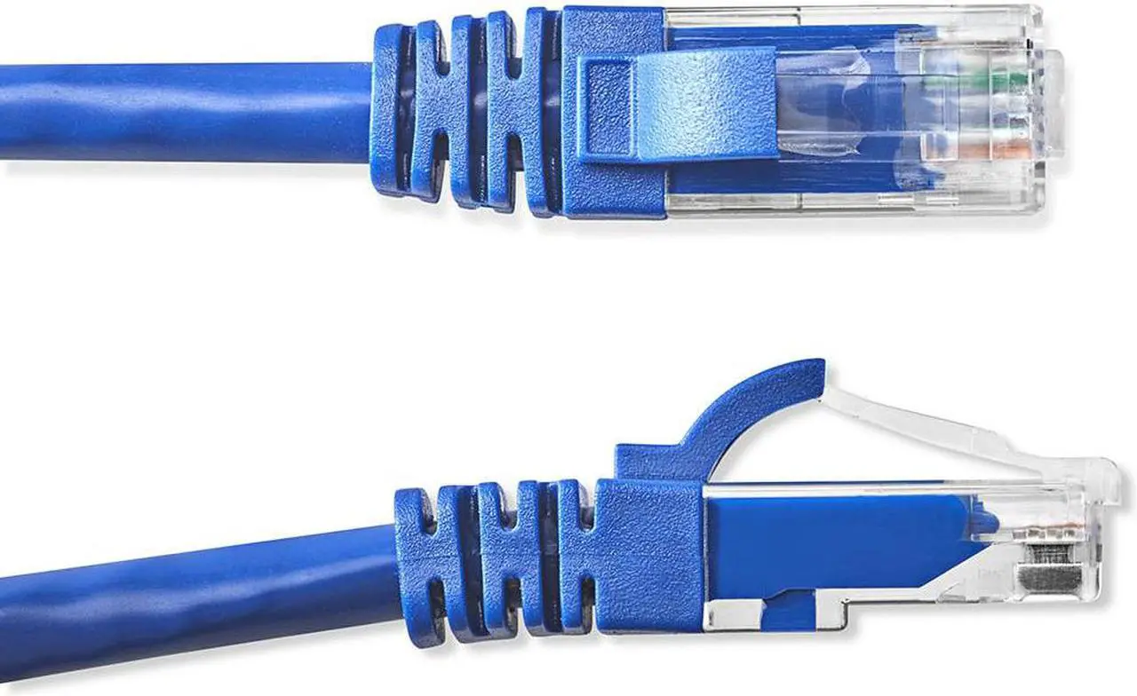 Alt view image 2 of 4 - NavePoint Cat5e UTP Ethernet Network Patch Cable UL Listed, 75 FT., 1 Gbps, Blue