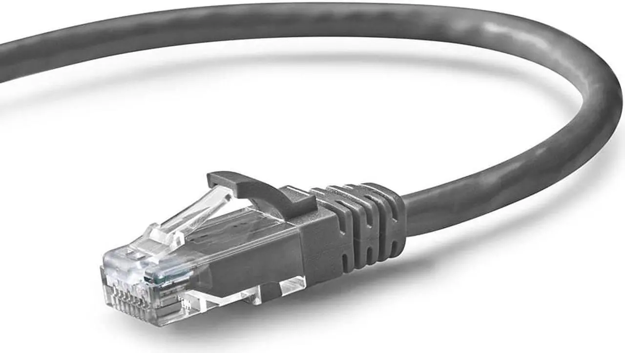 Main image of NavePoint Cat6 UTP Ethernet Network Patch Cable UL Listed, 75 FT., 10 Gbps, Gray