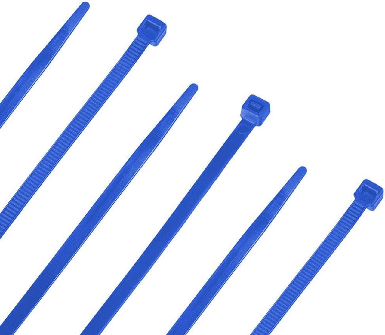 Main image of NavePoint 20 Inch Nylon Blue Cable Ties 50 Lbs  100 Pack