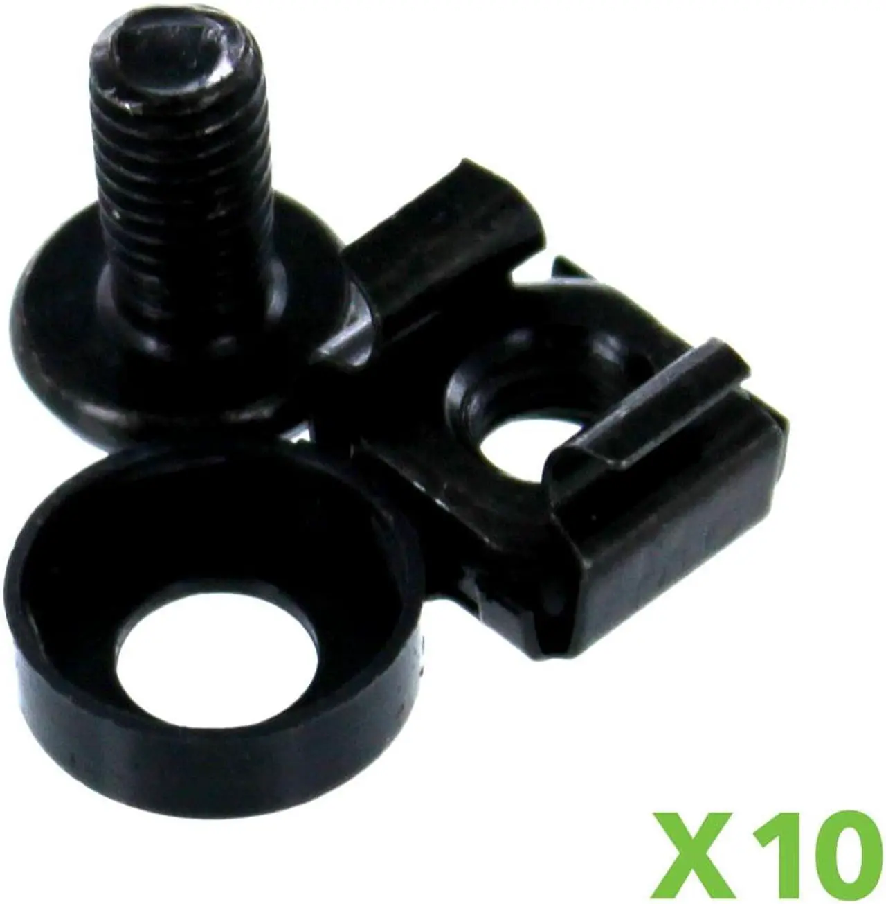 Main image of Navepoint M6 Cage Nuts And Screws For Rack Mount Server Shelves Cabinets Set Of 10
