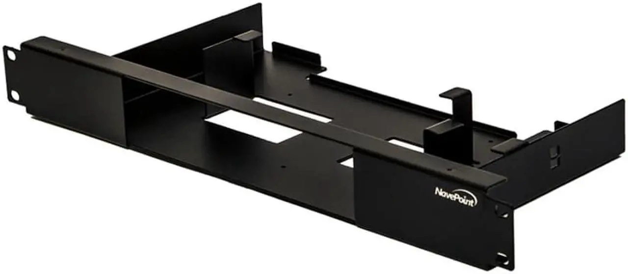 Main image of NavePoint Cisco ASA5505 19" Server Cabinet Rack Mount Shelf Kit Black