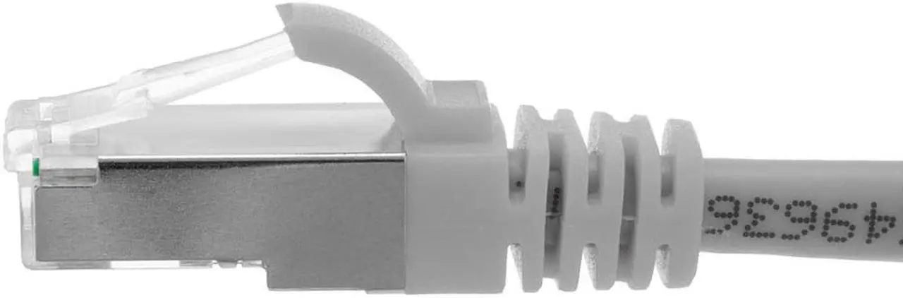Alt view image 2 of 4 - Ethernet Patch Cable CAT6, F/UTP, 26AWG, 1 Ft,  5 pack, Gray