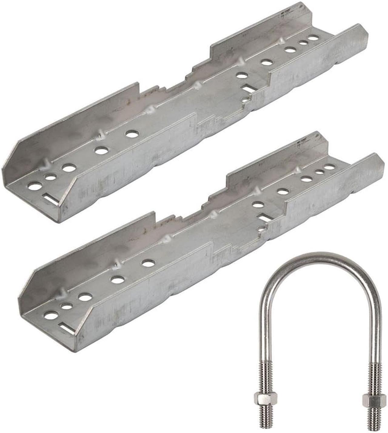 Main image of NavePoint 00406806 Pole Mount Kit, For 14x10x06 Enclosure, Fits 1.25-2 Inch Poles