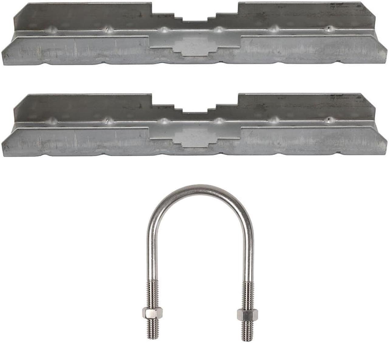 Alt view image 2 of 4 - NavePoint 00406806 Pole Mount Kit, For 14x10x06 Enclosure, Fits 1.25-2 Inch Poles