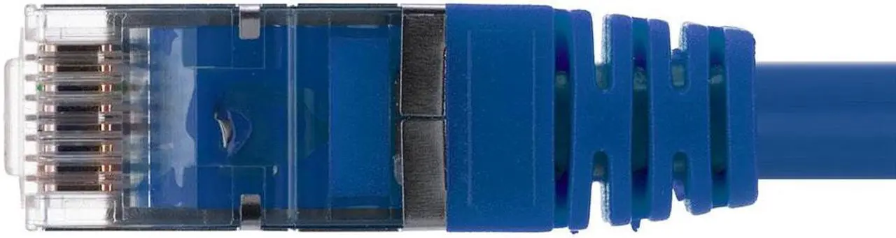 Alt view image 3 of 4 - Ethernet Patch Cable CAT6, F/UTP, 26AWG, 3 Ft,  5 pack, Blue