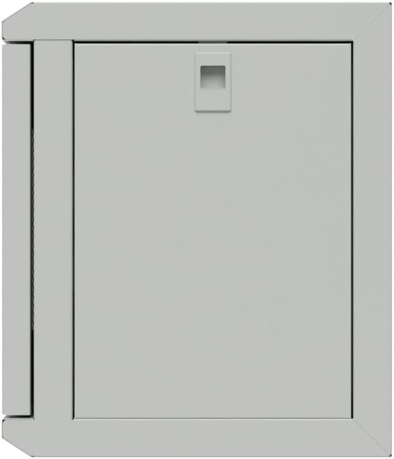 Alt view image 3 of 4 - NavePoint 11.8 in Wall Mount Network Cabinet, 6U, Perforated, Gray