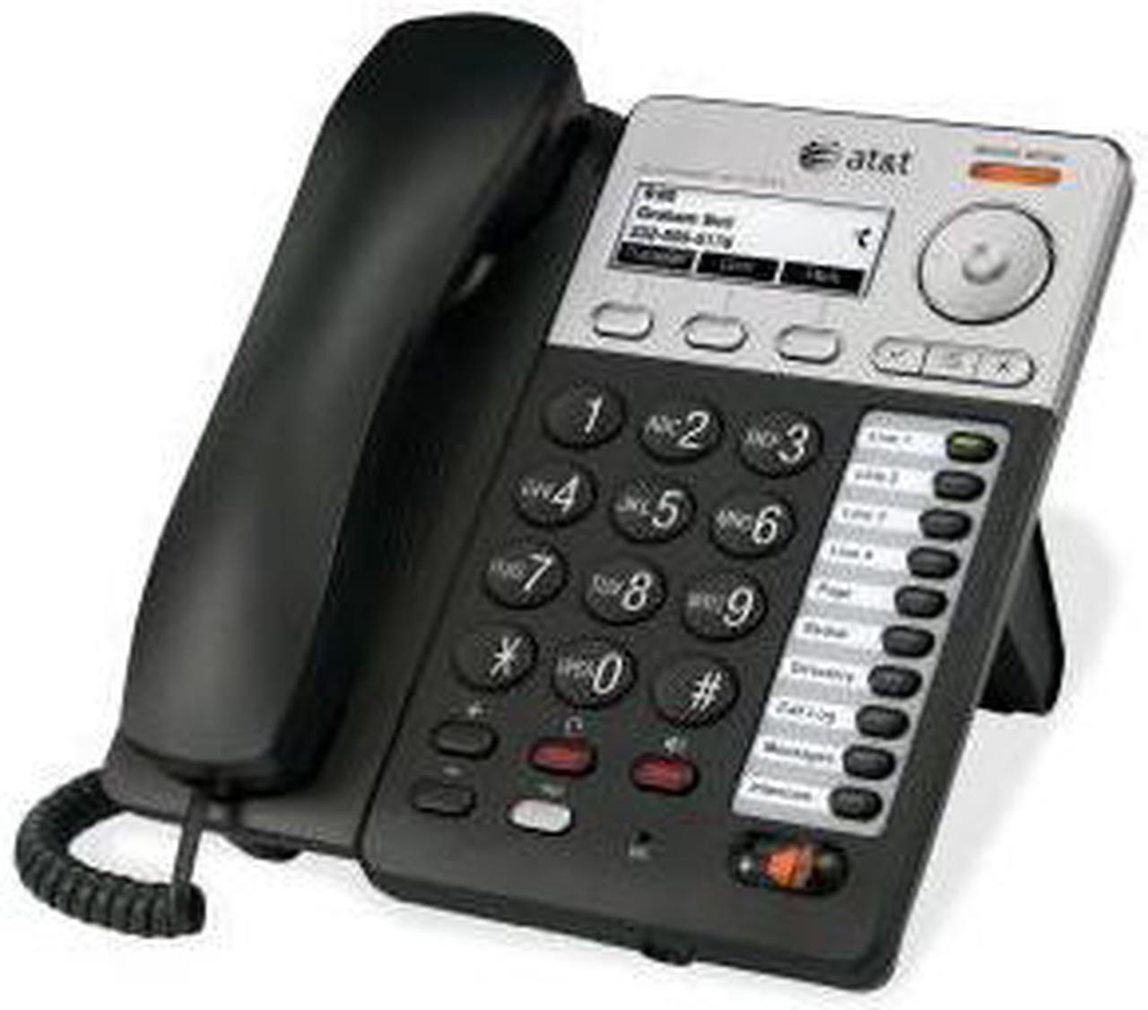 Alt view image 2 of 7 - AT&T - SB35025 - Syn248 SB35025 Corded Deskset Phone System, For Use with SB35010 Analog Gateway