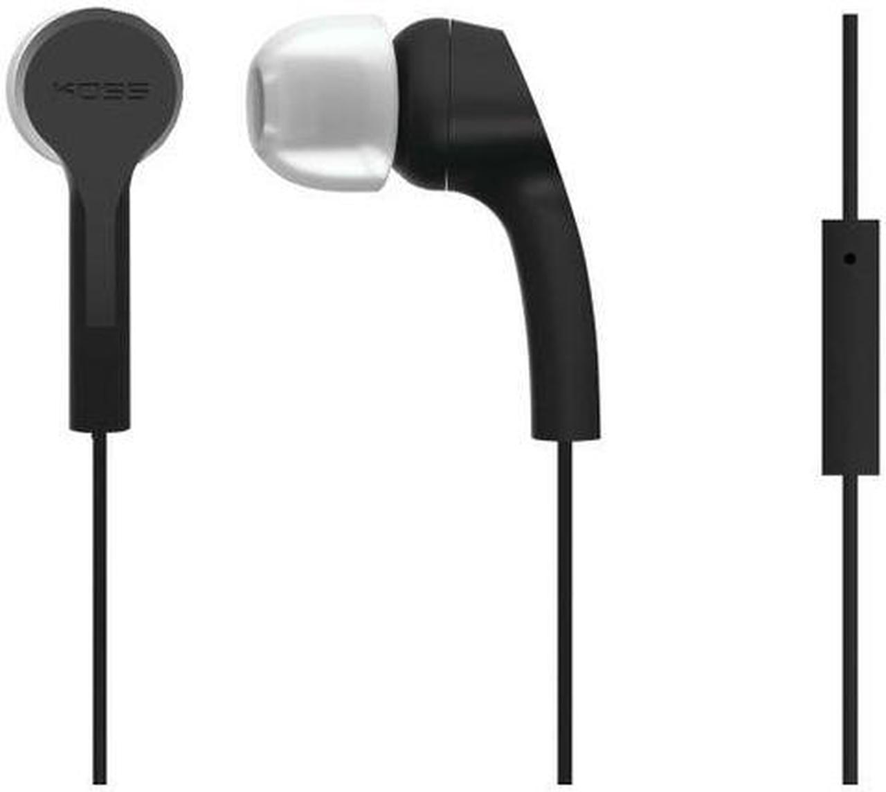 KOSS Black 189121 In Ear Bud with Mic