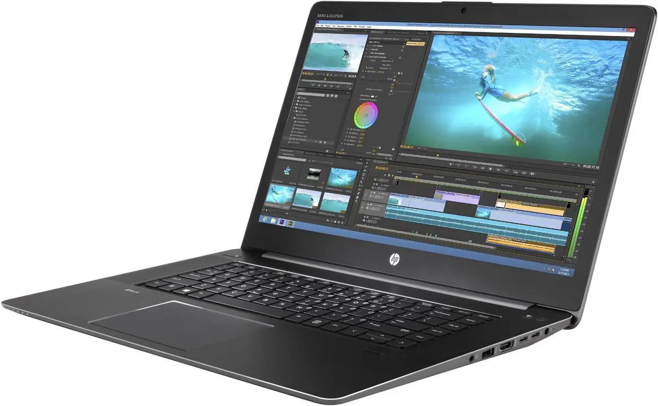 Alt view image 4 of 7 - HP Laptop ZBook Intel Xeon E3-1505M v5 16GB Memory 512 GB Z Turbo Drive PCIe SSD NVIDIA Quadro M1000M 15.6" Non-Touch Screen Windows 10 Pro 64-Bit with Downgrade Windows 7 64-Bit Studio G3 (T6E85UT#ABA)