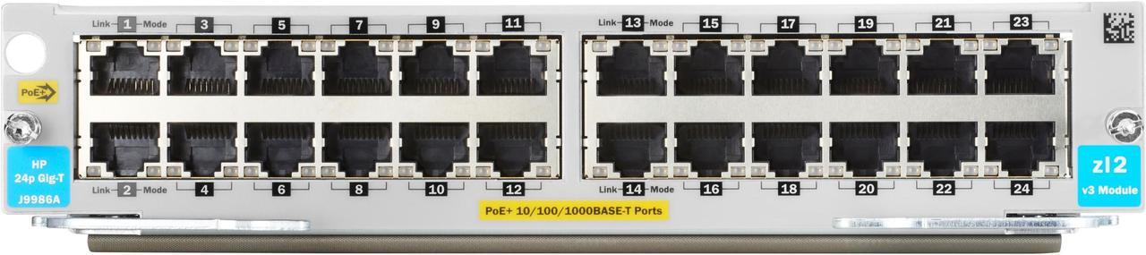 Hpe 5400R 24-Port 10/100/1000Base-T Poe+ With Macsec V3 Zl2 Module