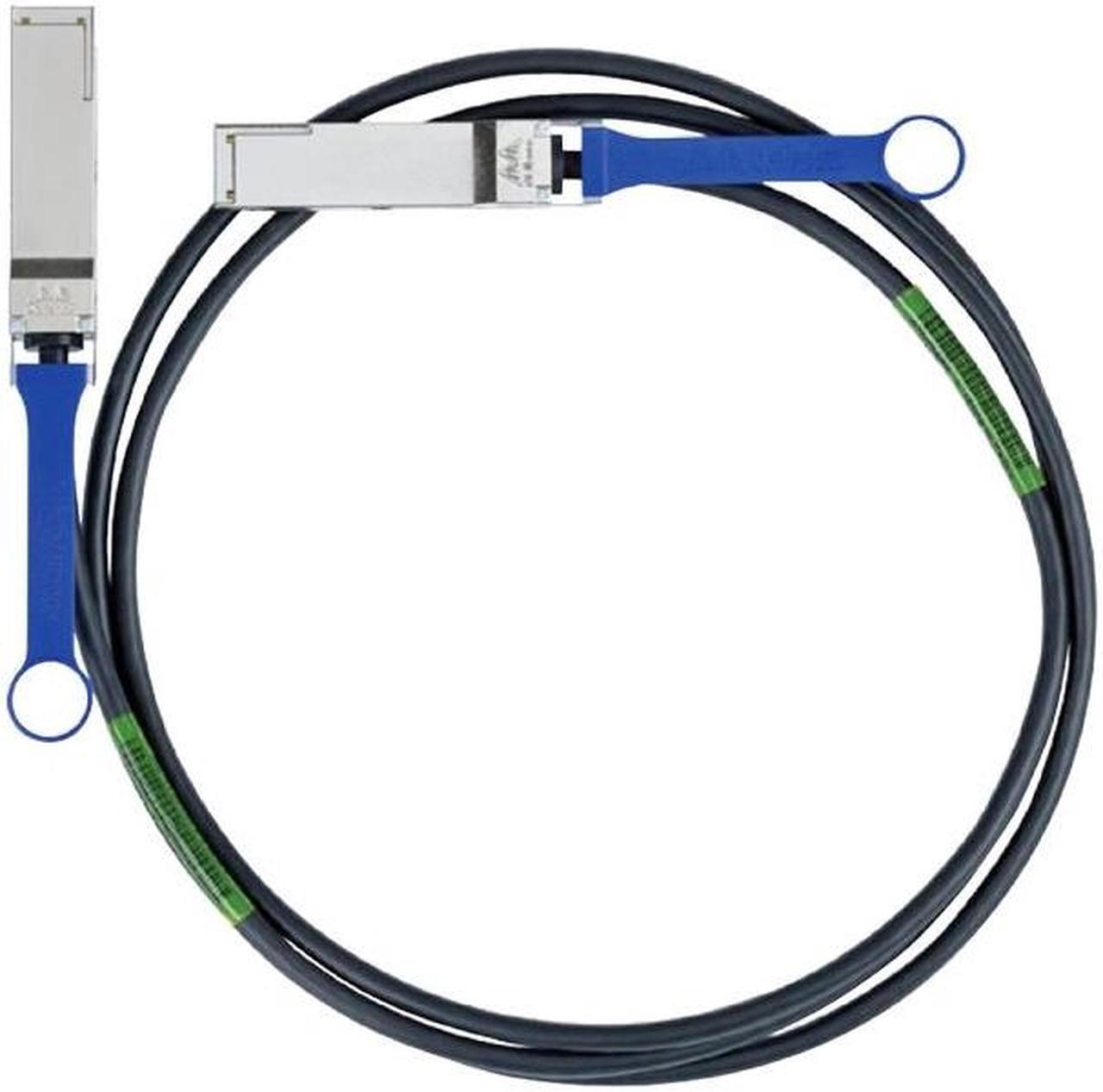 Alt view image 2 of 9 - Mellanox Model MC2207130-002 6.6 ft. Passive Copper Cables - InfiniBand cable - QSFP - QSFP