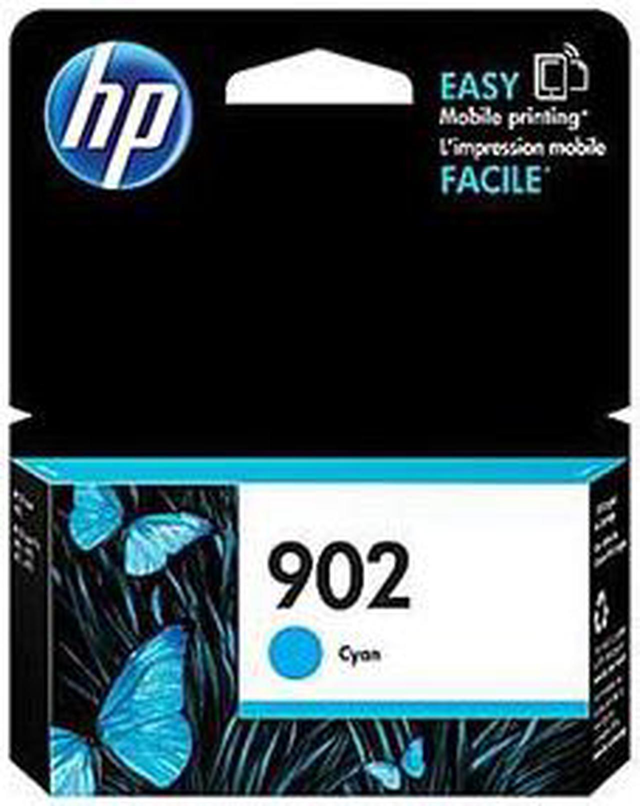 HP 902 Cyan Original Ink Cartridge, ~315 pages, T6L86AN#140