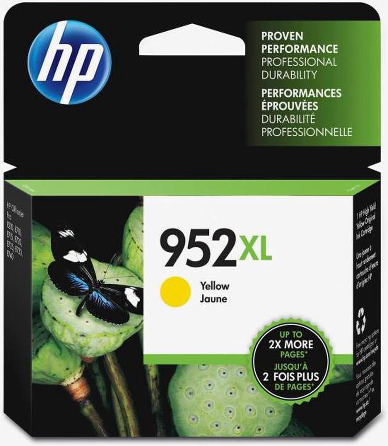 HP 952XL High Yield Ink Cartridge - Yellow