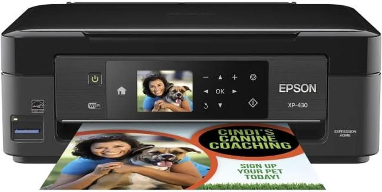 Alt view image 6 of 19 - EPSON Expression XP-430 (C11CE59201) 5760 dpi x 1440 dpi wireless/USB color Inkjet MFP Printer