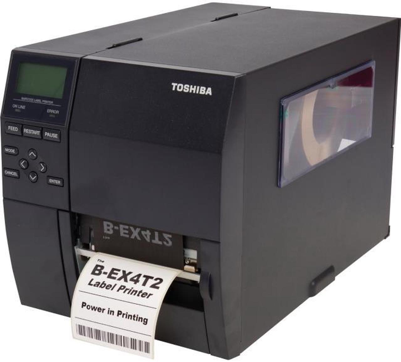 Toshiba B-EX4T 4 WIDE, 203 DPI, FLAT TYPE