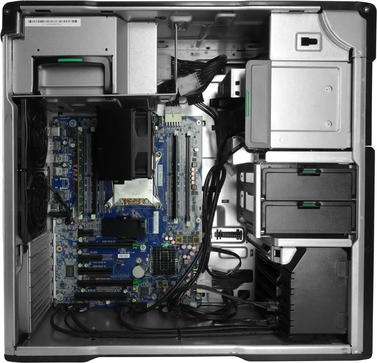 Alt view image 2 of 3 - HP Z640 PC Workstation, 2x E5-2697 V3 2.6GHz 14 Core, 256GB DDR4, Quadro K600, 256GB M.2 SSD, 2TB HDD, Win 10 Pro