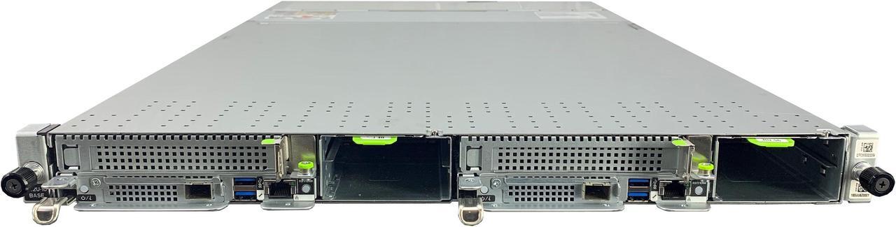 Main image of Quanta QuantaPlex T22U-1U 2-Node 4 NVMe, 4x Gold 6154 3GHz 18-Core CPU, 1TB DDR4 RAM, 2x 1.6TB NVMe SSD, 2x 10GbE OCP 2.0