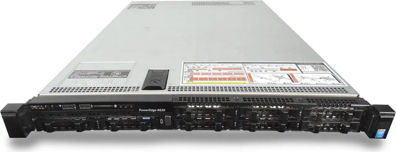 Main image of Dell PowerEdge R630, 2x E5-2680 v4 2.4GHz 14-Core CPUs, 128GB DDR4 RAM, PERC H730, 2x 480GB SSD, Rails, Bezel
