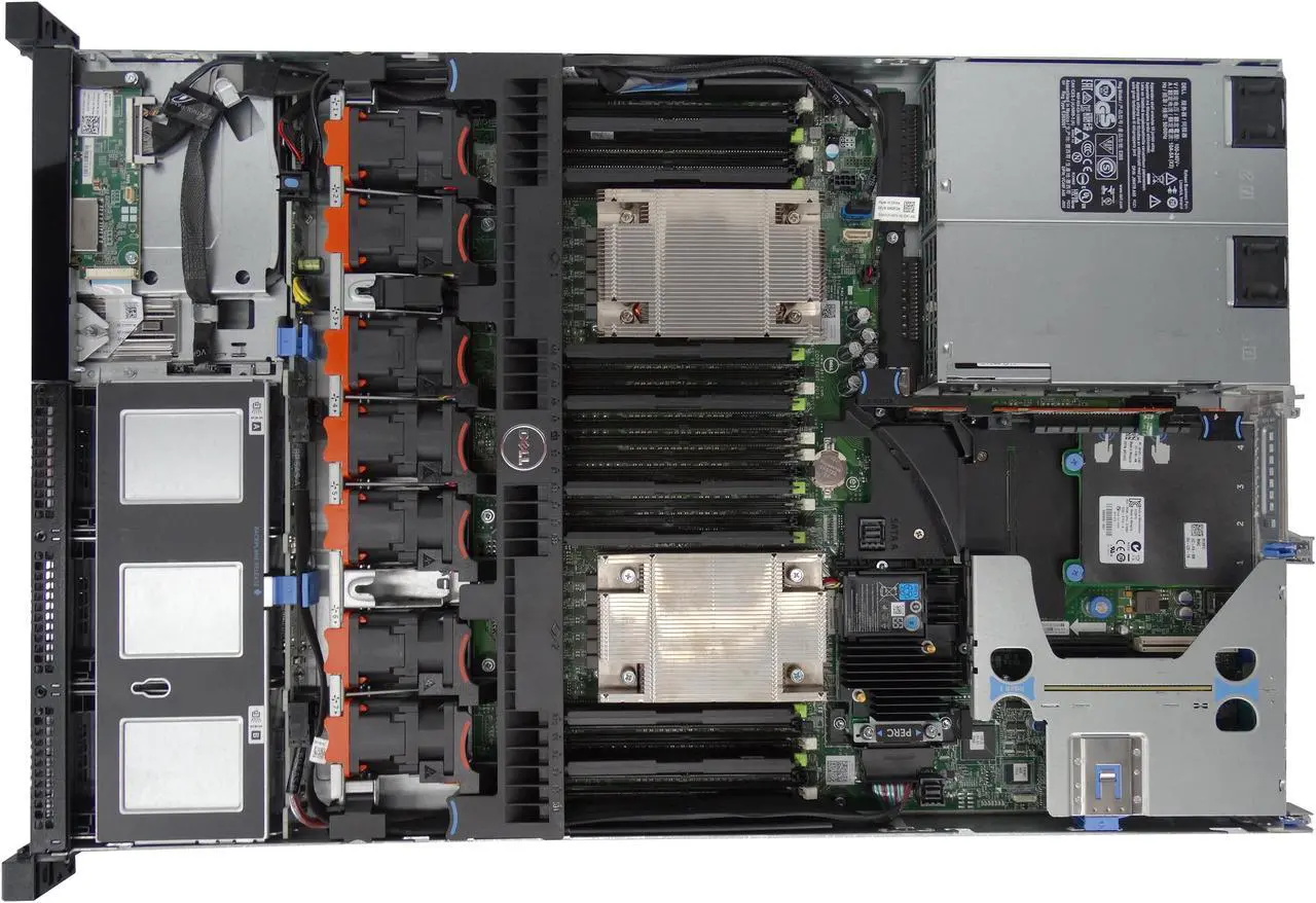 Alt view image 3 of 3 - Dell PowerEdge R630, 2x E5-2680 v4 2.4GHz 14-Core CPUs, 128GB DDR4 RAM, PERC H730, 2x 480GB SSD, Rails, Bezel