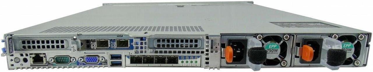 Alt view image 2 of 3 - Dell EMC PowerEdge R640 8x NVMe, 2x Gold 6230 2.1GHz 20-Core CPU, 256GB 2666MHz DDR4 RAM, H330, 10x Tray, 4x 1GbE