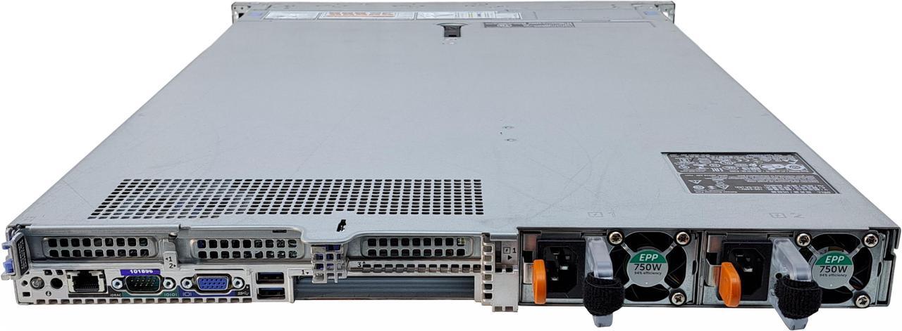 Alt view image 2 of 3 - Dell EMC PowerEdge R640 8 Bay SFF, 2x Gold 6154 3GHz 18-Core CPU, 256GB DDR4 RAM, H730pm, 2x 1.92TB 12G SAS SSD, 4x 1GbE