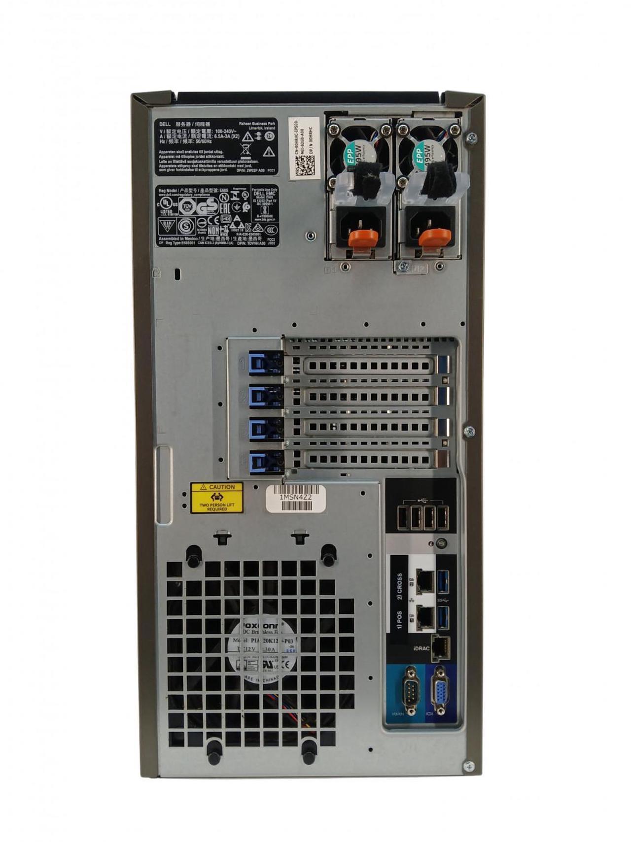 Alt view image 3 of 3 - Dell PowerEdge T340 Tower Server, Xeon E-2136 3.30GHz CPU, 32GB DDR4 RAM, 2x 960GB SATA SSD