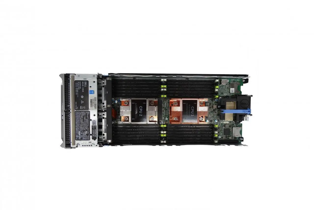 Alt view image 3 of 3 - Dell PowerEdge M630 Blade Server, 2x E5-2680 v4 2.4GHz 14-Core CPUs, 256GB DDR4 RAM, PERC H730p, 2x 1.92TB SSD