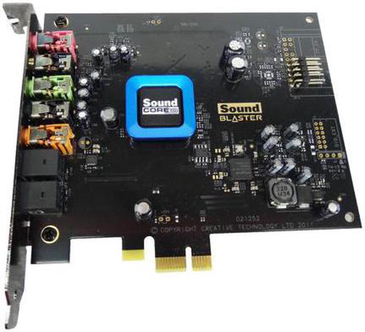 Main image of Dell Creative Sound Blaster SB1350 Recon 3D PCI-E X1 Sound Card - Sound Core3D Audio Proccesor 24 bit Resolution 102DB SNR, 0DR8F