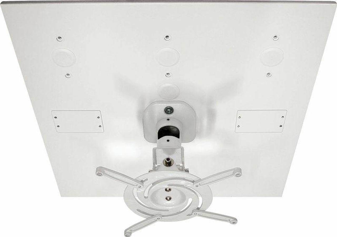 Amer Mounts Universal Drop Ceiling Projector Mount Replaces a 2'x2' Ceiling Tile - Holds up to 30 lbs