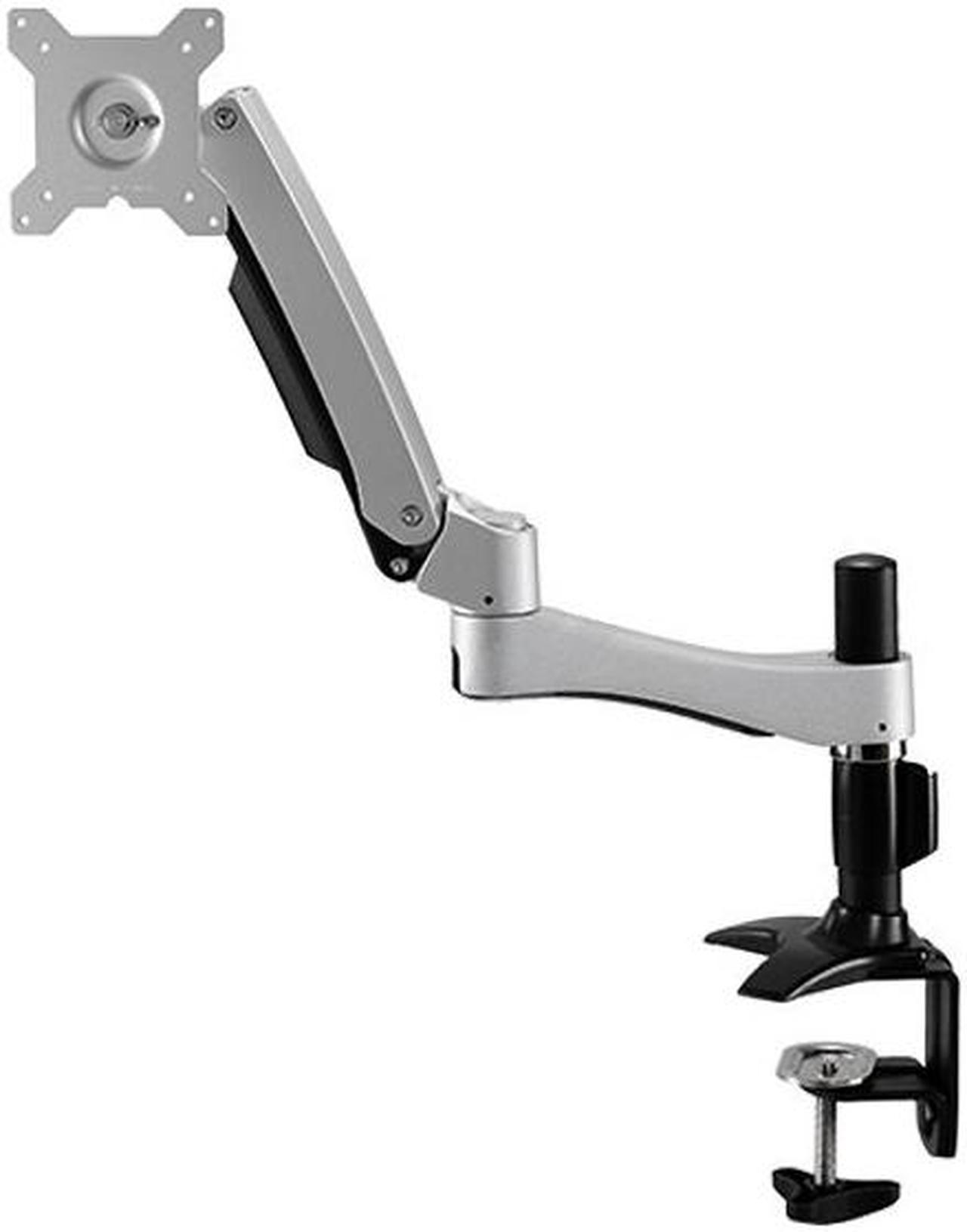 Amer Mounts Long Articulating Monitor Arm with Clamp Base for 15"-26" Displays