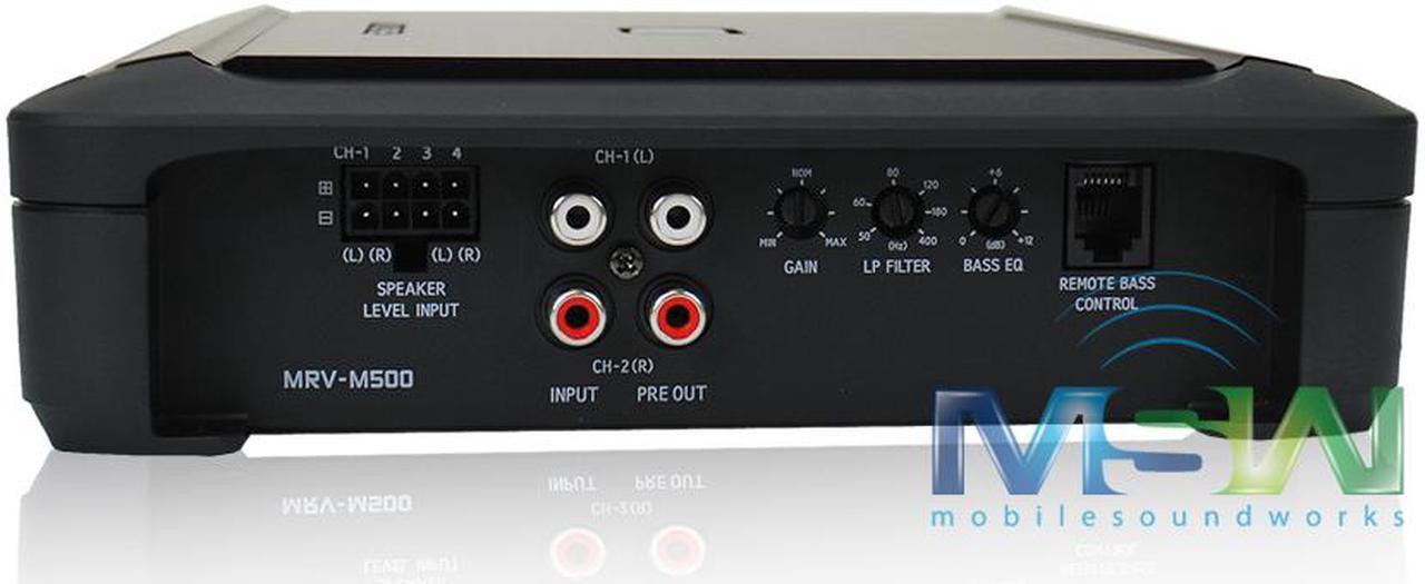 Alt view image 6 of 8 - Alpine MRV-M500 Mono V-Power Digital Amplifier | MRVM500