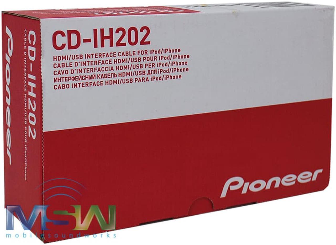 Alt view image 6 of 10 - Pioneer CDIH202 AppRadio Mode HDMI Interface Cable Kit For iPhone 5