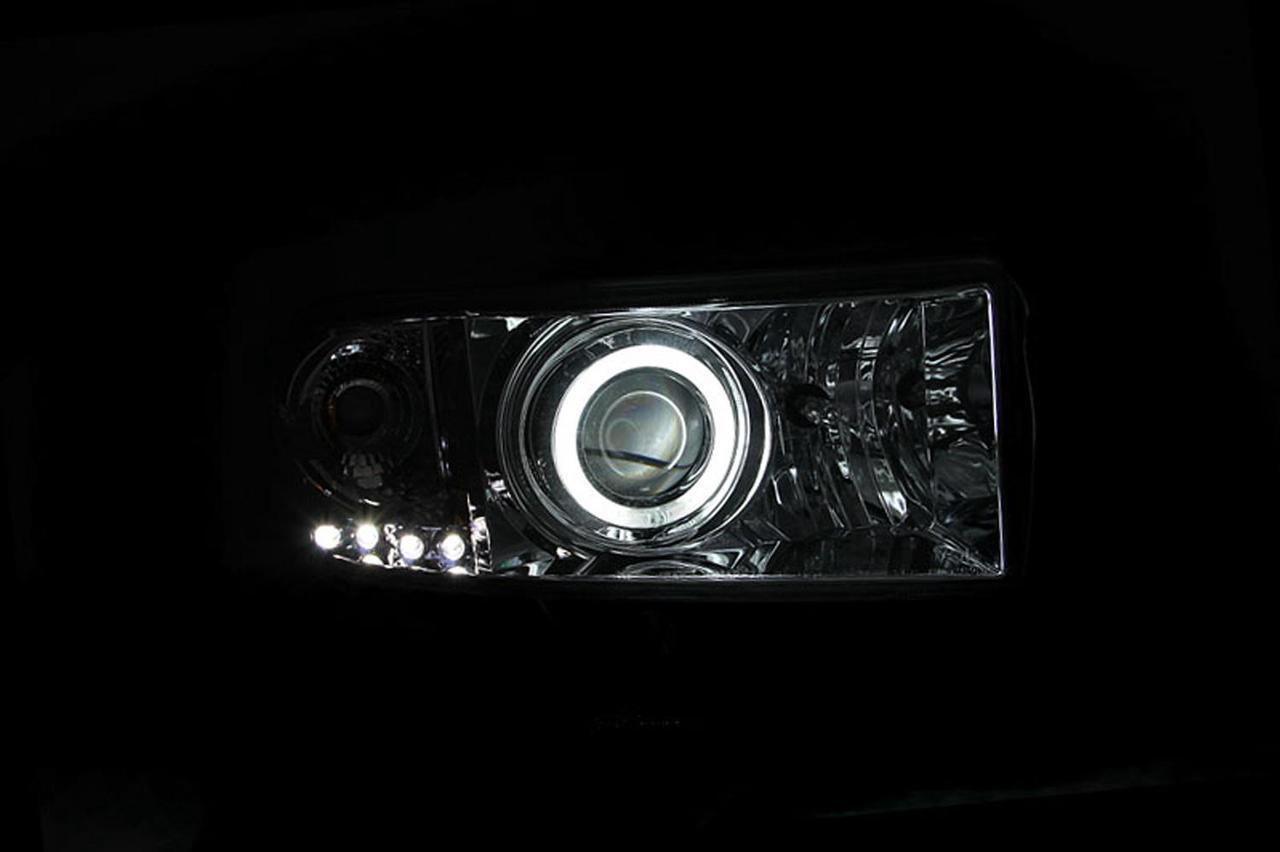 Alt view image 7 of 12 - Anzo USA Headlight Assembly Projector w/Halo