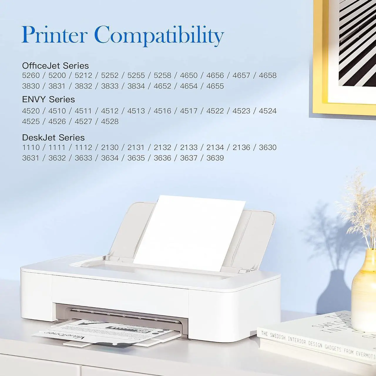 Alt view image 2 of 6 - Valuetoner Remanufactured Ink Cartridge Replacement  63 XL 63XL High Yield for Envy 4520 4512 4516 Officejet 5260 5252 3830 3833 4655 5255 Deskjet 1112 2130 3630 3634 Printer (Black, 2-Pack)