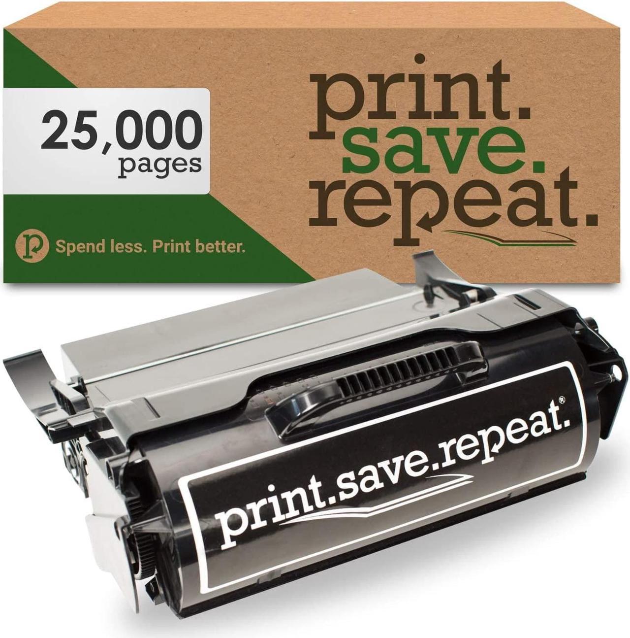 Print.Save.Repeat. Lexmark T650H41G High Yield Remanufactured Toner Cartridge for T650, T652, T654, T656 [25,000 Pages]