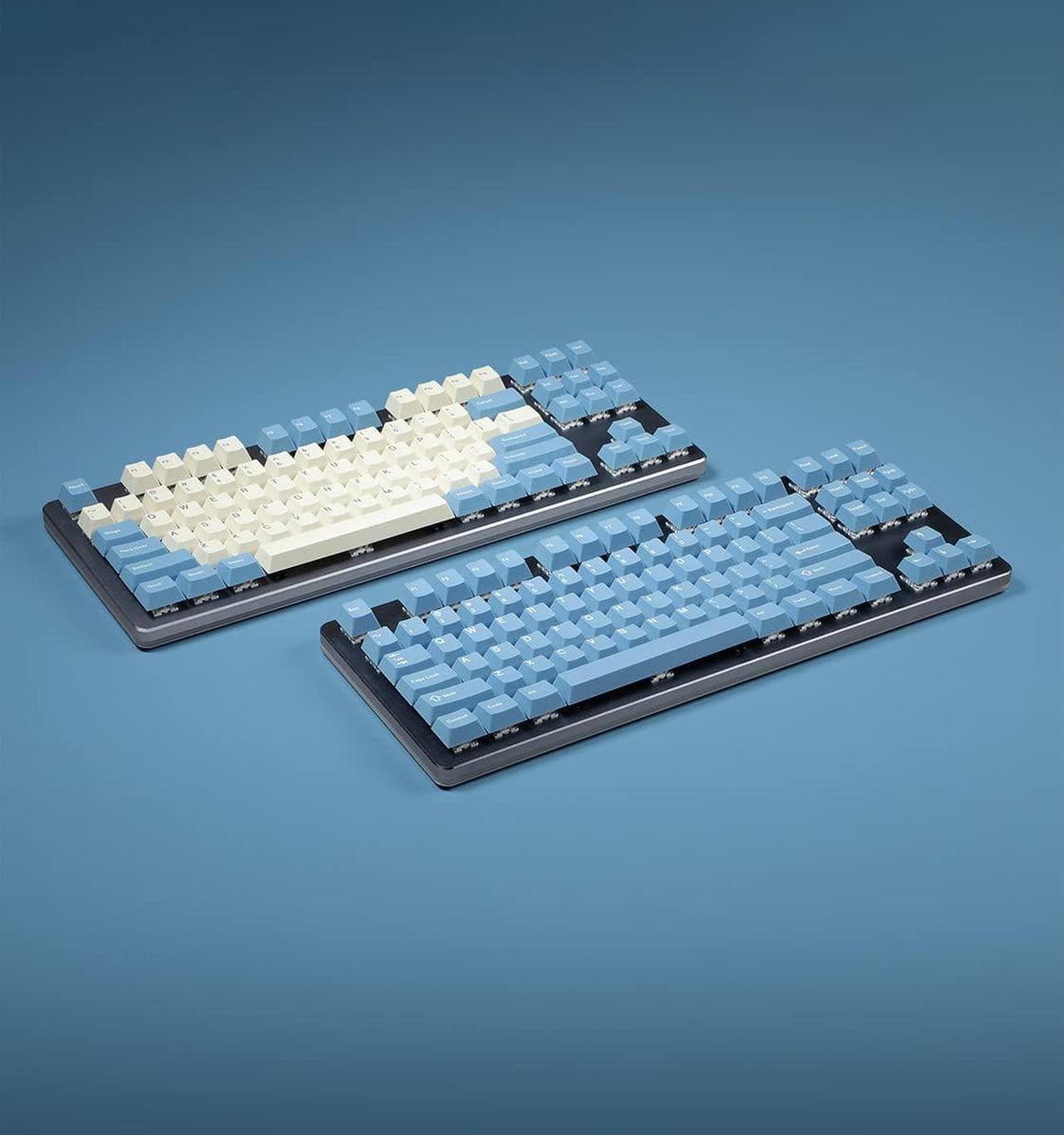 Alt view image 4 of 7 - DROP + MiTo GMK Godspeed Custom Keycap Set - Doubleshot Cherry Profile - Compatible with Cherry-MX Style Stems & Layouts: 60%, 65%, 75%, TKL, 100% Mechanical Keyboards (Columbia Kit)