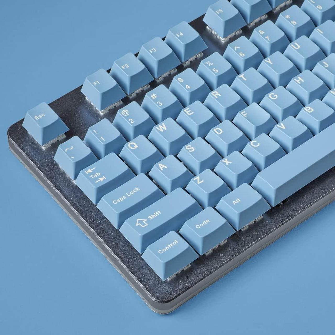 Alt view image 5 of 7 - DROP + MiTo GMK Godspeed Custom Keycap Set - Doubleshot Cherry Profile - Compatible with Cherry-MX Style Stems & Layouts: 60%, 65%, 75%, TKL, 100% Mechanical Keyboards (Columbia Kit)
