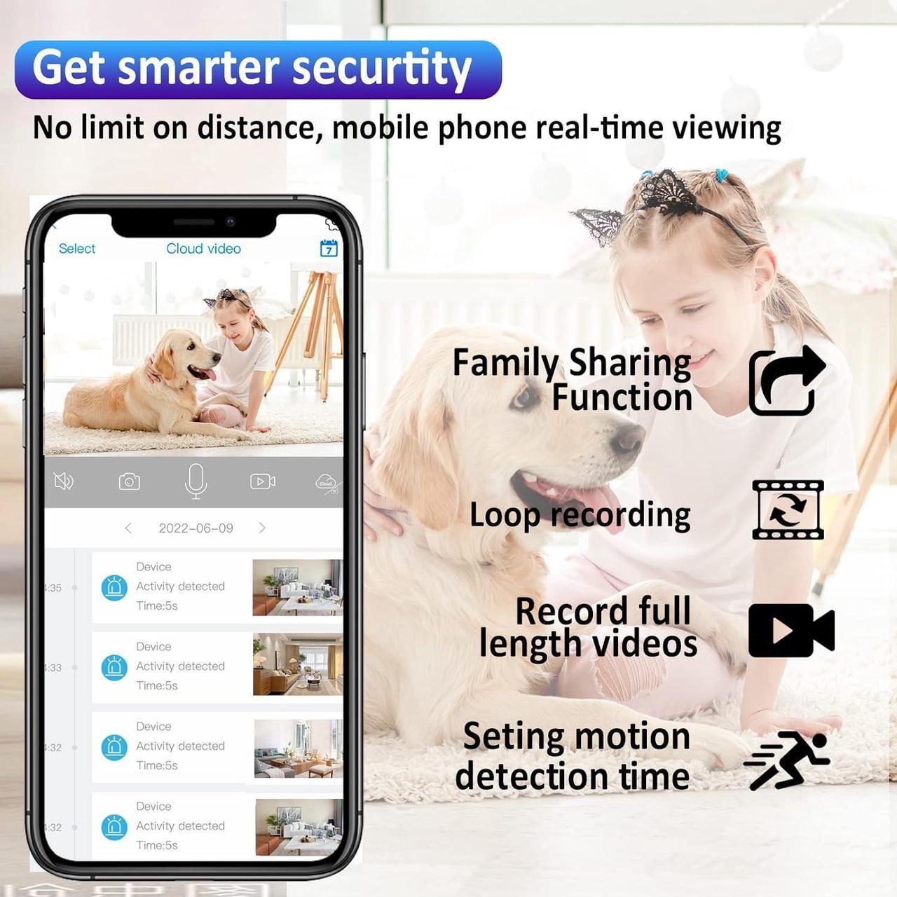 Alt view image 7 of 7 - No WiFi Security Camera, SIM Card Included, Not Support WiFi, Radar Motion Sensor, FHD 4G Car Security Camera, 20-Day Standby Battery Life, Portable Cellular Trail Cameras