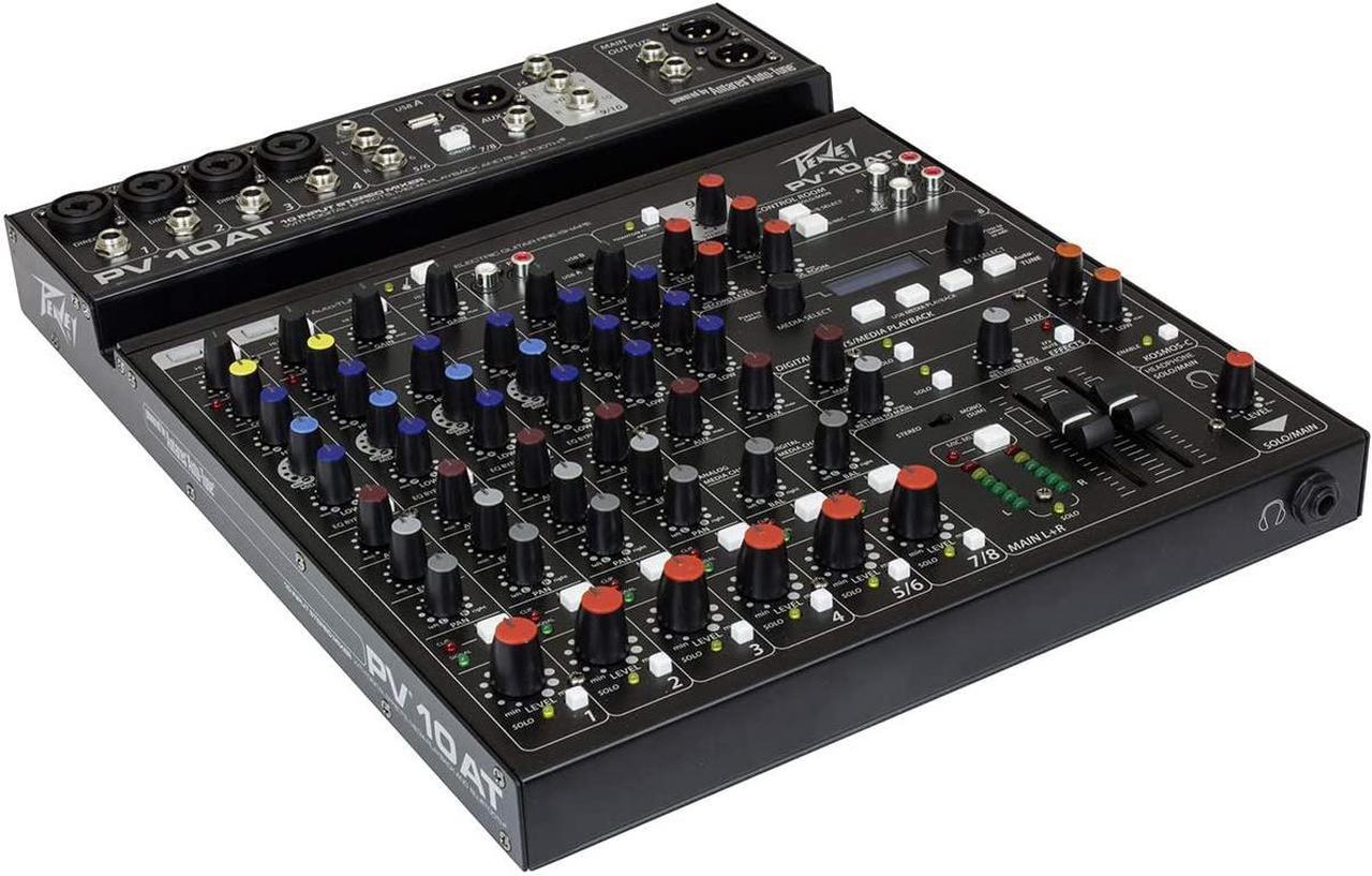 Alt view image 4 of 13 - Peavey PV 10 AT Mixer with Autotune