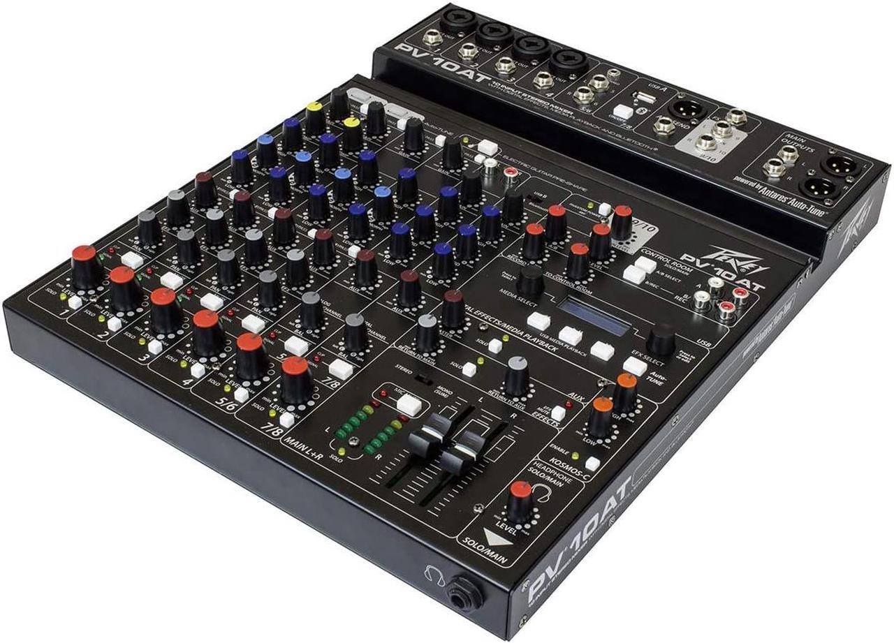 Alt view image 3 of 13 - Peavey PV 10 AT Mixer with Autotune