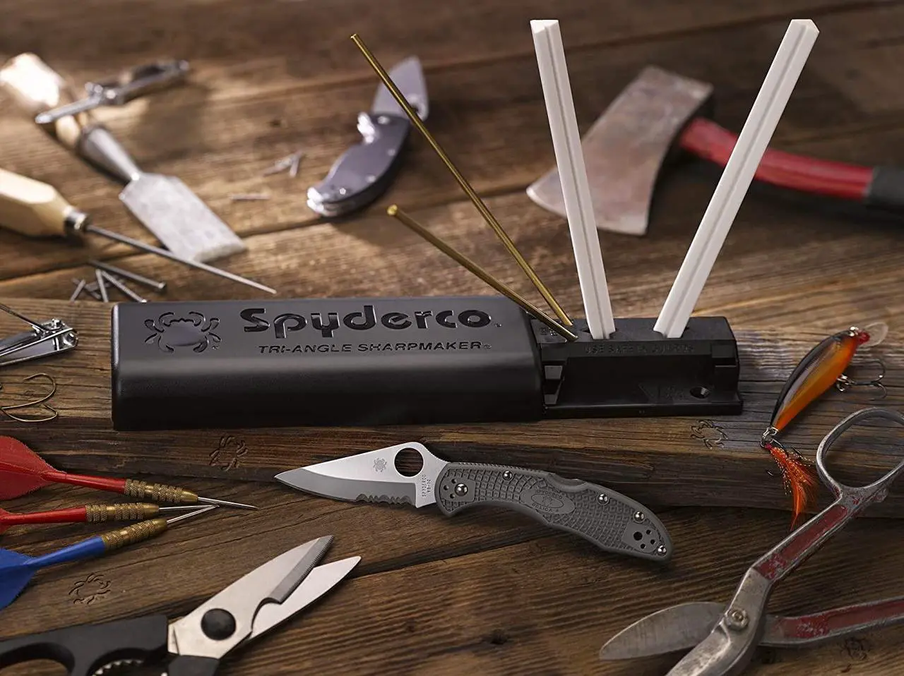 Alt view image 13 of 14 - Spyderco Tri-Angle Sharpmaker   204MF