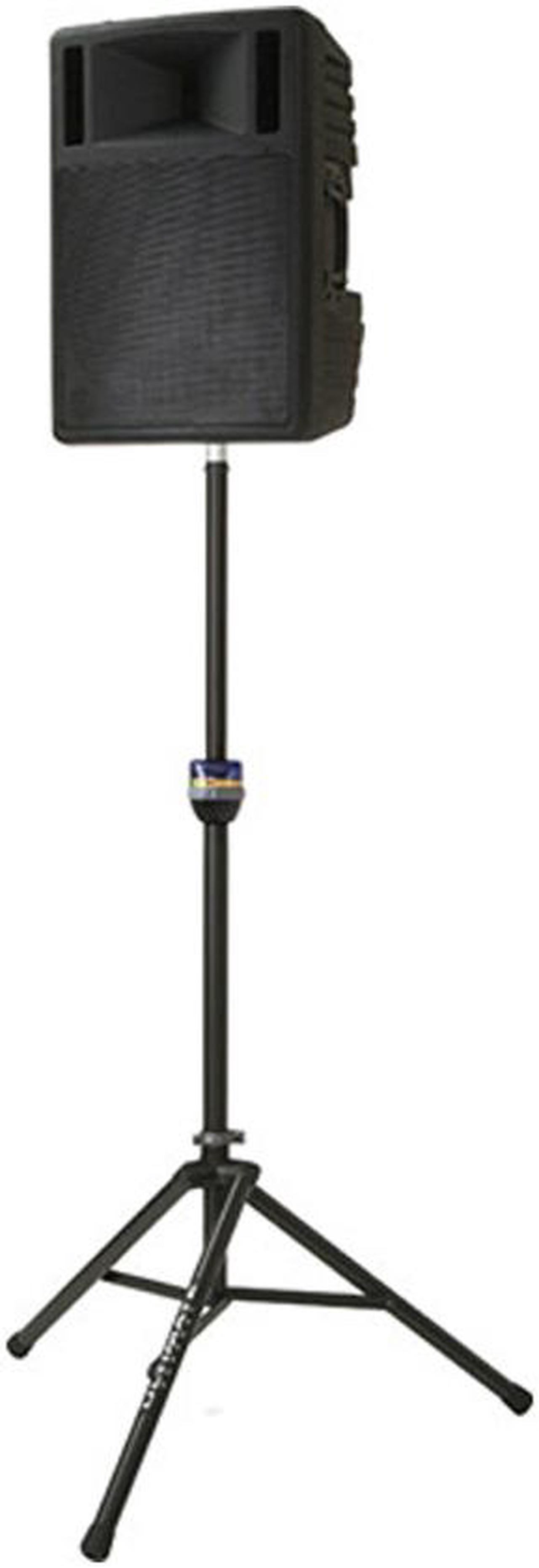 Alt view image 8 of 20 - Ultimate Support TS-90B TeleLock Tripod Speaker Stand Black