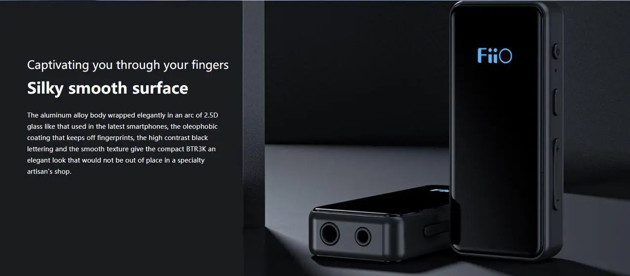 Alt view image 12 of 14 - FiiO BTR3K Hi-Res Bluetooth 5.0 Receiver/Headphone Amp with Dual AK4377A DAC |aptX HD/aptX LL/LDAC Support, for Home TV,Speaker,Car Stereo,Type C Port (3.5mm Unbalanced & 2.5mm Balanced Output)