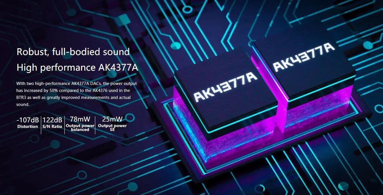 Alt view image 14 of 14 - FiiO BTR3K Hi-Res Bluetooth 5.0 Receiver/Headphone Amp with Dual AK4377A DAC |aptX HD/aptX LL/LDAC Support, for Home TV,Speaker,Car Stereo,Type C Port (3.5mm Unbalanced & 2.5mm Balanced Output)