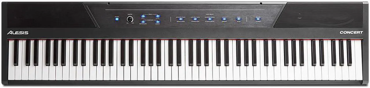 Alt view image 6 of 13 - Alesis Concert 88-Key Digital Piano with Full-Sized Keys