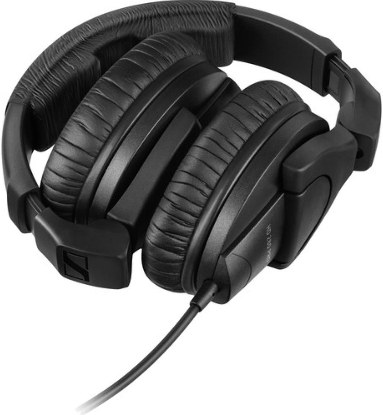 Alt view image 7 of 20 - Sennheiser HD 280 PRO Closed-Back Headphones Black