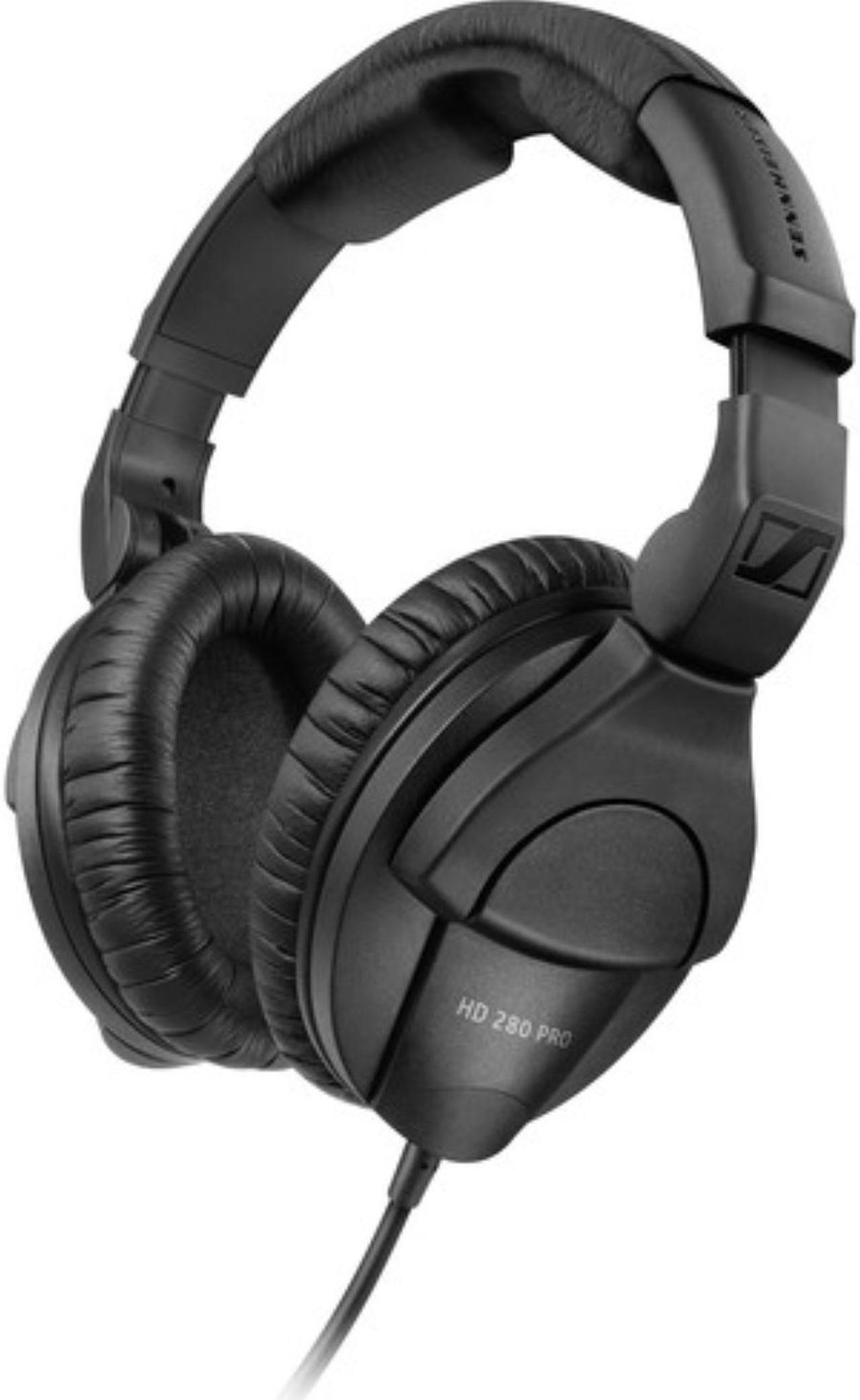 Alt view image 3 of 20 - Sennheiser HD 280 PRO Closed-Back Headphones Black
