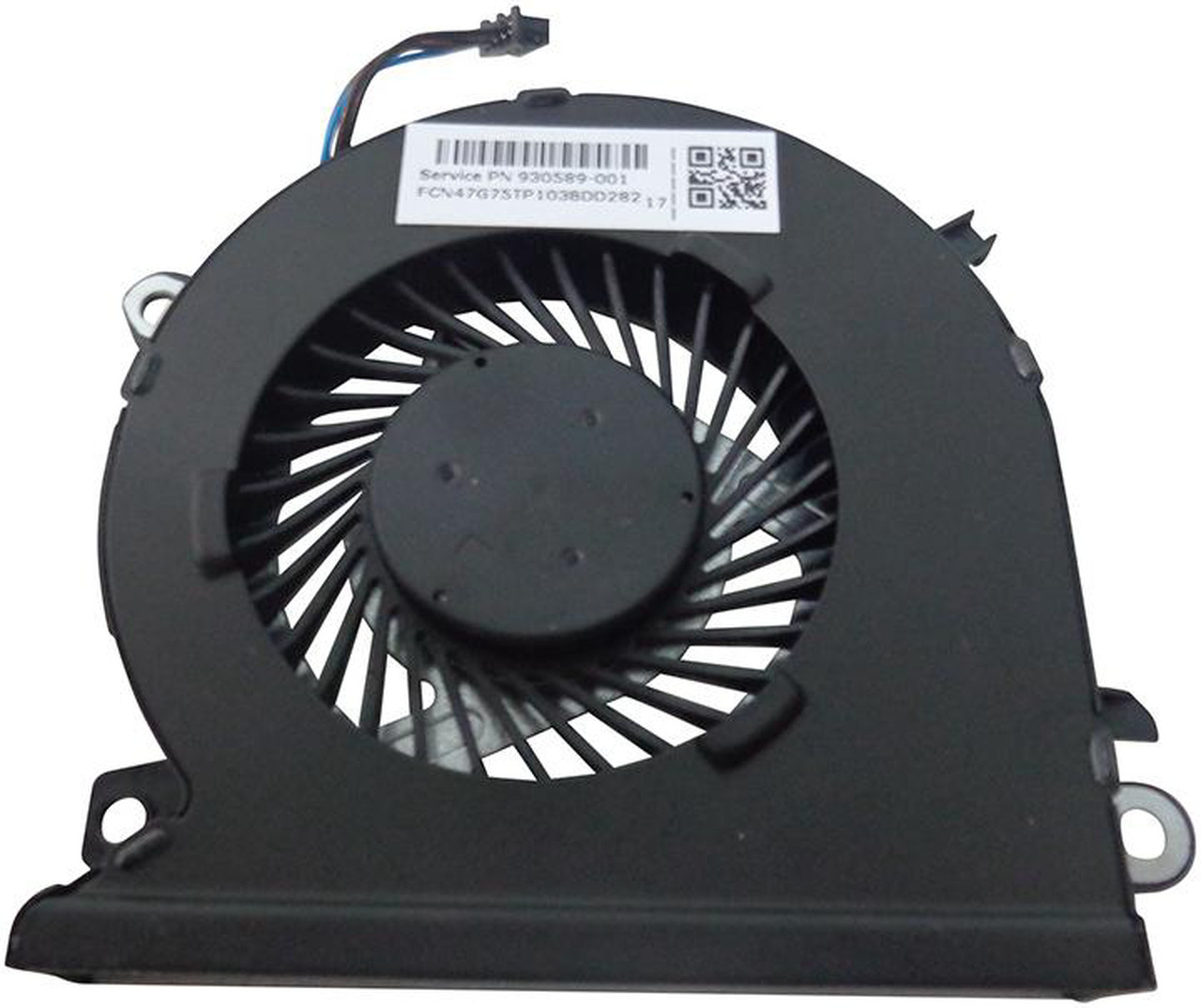 Ventilateur De Refroidissement CPU Pour HP 15-CB 15-CB076TX - Compatible 930589-001, Remplacement Direct